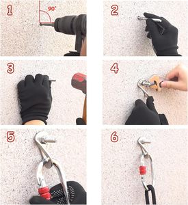 Ancrages d'escalade : Plaque de fixation à boulon M12 en acier inoxydable 304 poli miroir, cheville d'expansion fiable <span class=keywords><strong>pour</strong></span> l'ancrage dans le béton - Product Image 6