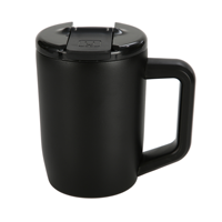 Tasse à café portable en acier inoxydable 304 à double paroi avec couvercle, tasse à lait isolée