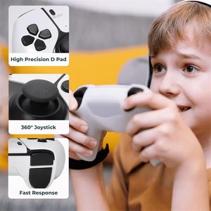 Console de <span class=keywords><strong>Jeu</strong></span> Rétro Sans Fil HDMI 4K Plug & Play avec Plus de 20 000 Jeux, Double Manette Sans Fil 2.4G, Jeux Vidéo Rétro en Plastique Usagé - Product Image 5