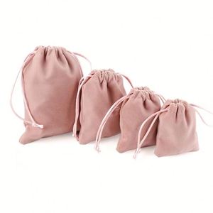 Ready to Ship Fashion Jewelry Drawstring <b>Bag</b> Dust <b>Bag</b> Mobile <b>Bag</b> with Different Size - Product Image 4
