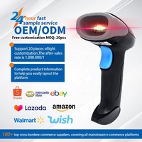 Escáner de Códigos de Barras y Códigos QR Inalámbrico/Con Cable USB JR 659, Escaneo Rápido, Sensor CMOS, para Supermercado