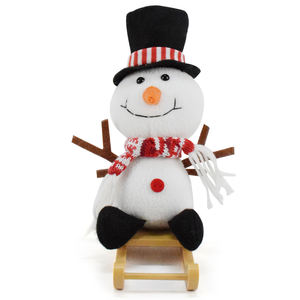 هدايا عيد الميلاد Boheng هدية صغيرة أفخم دمية navifdad الحلي التزلج عيد الميلاد ثلج لديكور المنزل - Product Image 2