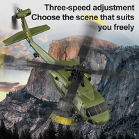 Helicóptero RC DWI Dowellin 2.4G, Avión de Control Remoto de 6 Canales, Helicóptero de Simulación Acrobática con Motor sin Escobillas