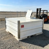 Réservoir IBC mobile SUMAC en acier au carbone à double paroi, autoportant, pour essence et diesel, capacités 5000L, 8000L, 4000L, 2000L, 1000L