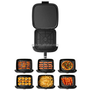 AOJA, новинка, лидер продаж, Цифровые печи для фритюрницы freidoras de aire, Серебряный гребень, электрическая фритюрница, умные, без масла, визуальные окна - Product Image 5