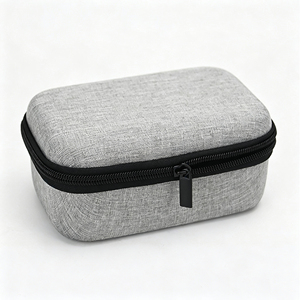 Estuche rígido de EVA para masajeador de cuello, bolsa de transporte portátil para masajeador cervical con bolsillo de malla y correa de mano - Product Image 2
