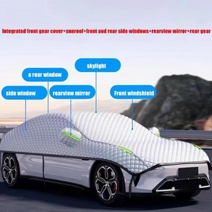 Funda <span class=keywords><strong>para</strong></span> Coche, Protección Exterior Impermeable <span class=keywords><strong>para</strong></span> las Cuatro Estaciones, Protección <span class=keywords><strong>para</strong></span> Parabrisas, <span class=keywords><strong>Protector</strong></span> contra <span class=keywords><strong>Granizo</strong></span>, Cubierta <span class=keywords><strong>para</strong></span> Nieve, Parasol, Cubierta contra Heladas - Product Image 2