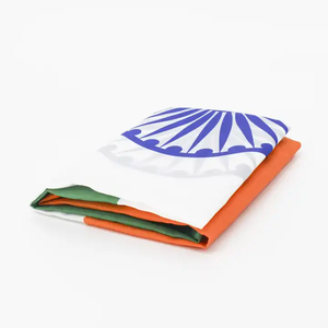 Bannière de drapeau national indien de haute qualité 3x5ft 100% Polyester avec logo personnalisé Impression numérique Graphique haute résolution - Product Image 3