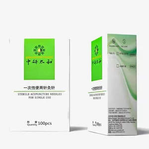 La medicina cinese personalizzata di prezzo di fabbrica fornisce aghi per agopuntura sterili usa e getta