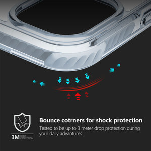 Soonleader Hot Echo 2024 Mới Trong Suốt Cứng PC Trở Lại Mềm TPU TPE <span class=keywords><strong>Bumper</strong></span> Đối Với <span class=keywords><strong>iPhone</strong></span> 16 Pro Chống Sốc Với OEM/ODM Logo - Product Image 2