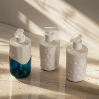 Nouveaux produits - Flacon de shampoing et de gel douche 300 ml, 400 ml, 500 ml avec pompe, emballage de flacon cosmétique, ensemble d'emballage de flacons