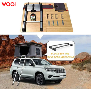 Woqi Rooftop <b>Tent</b> Hard <b>Tent</b> for SUV Travel Installation <b>Tent</b> <b>Large</b> Space Suitable for 2 People - Product Image 5