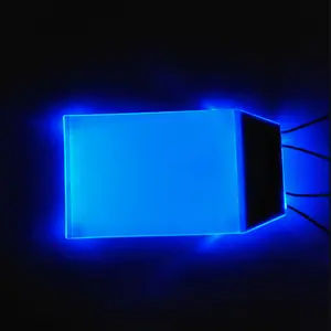 Phổ biến nhất bảng Acrylic monochromatic Led backlight cho LCD