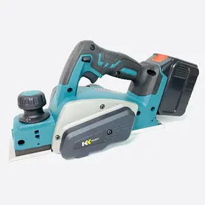 21V Rechargeable Brushless Lithium Electric Planer Cordless Wood Planer Tools Hand Edge Trimmer Portable Wood Planing Machine