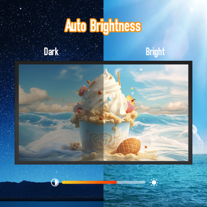 Pantalla Publicitaria de Ultra Alto Brillo de 49 Pulgadas, Señalización Digital Comercial con CMS para Medios de Interior, Áreas de Información Pública - Product Image 1