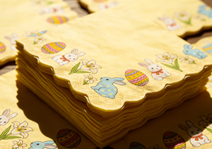 Serviettes <span class=keywords><strong>en</strong></span> <span class=keywords><strong>papier</strong></span> jetables vintage pour Pâques, Nouveautés : Fournitures et décorations pour la restauration et les fêtes. - Product Image 3