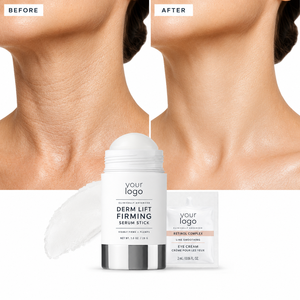 Sérum en stick marque blanche au rétinol, anti-âge, hydratant, raffermissant, réduit les ridules, pour une peau éclatante, utilisable sur plusieurs zones - Product Image 1