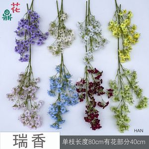 Bouquet de fleurs artificielles mixtes en soie, décoration de mariage, style luxueux - Product Image 4