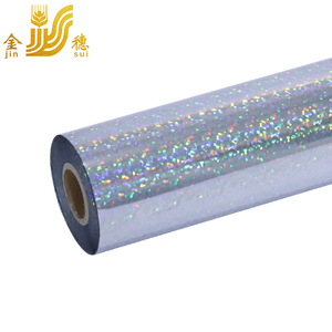 Jinsui nhà sản xuất của tùy chỉnh Holographic dập nóng lá cuộn Vật liệu vật nuôi cho truyền nhiệt trên giấy vải nhựa giá - Product Image 2