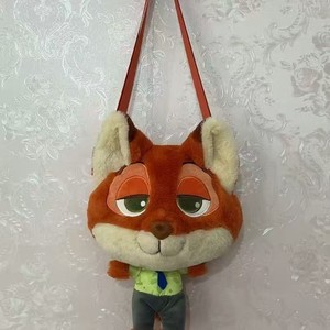 Cute <strong>Disneyeds</strong> Judyed Nicked Plush Animal Toy <strong>Backpack</strong> Zipper Closure Luxury Super Soft PP Cotton Waterproof Portable Design - Product Image 1