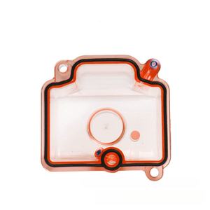 Piezas de Motocicleta: Carburador con Cubierta Inferior de Nylon Transparente de Colores, Anillo de Aluminio CNC, Modificación de la Cámara de Combustible - Product Image 4