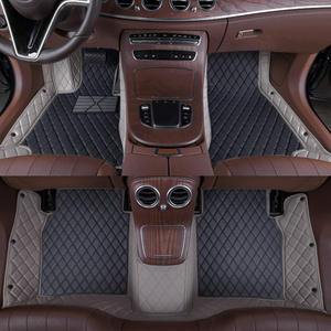 Alfombrillas de Coche de Cuero de Doble Color Resistentes a los Arañazos e Impermeables para AMG, Reiz, <span class=keywords><strong>Prado</strong></span>, para Uso Personalizado - Product Image 5