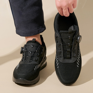 Bairuilun, venta al por mayor, nuevos zapatos de entrenamiento de carreras, zapatillas de correr transpirables con hebilla automática giratoria Oem, zapatillas Unisex - Product Image 3
