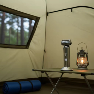 Rasoir électrique à triple lame rechargeable par USB avec écran LED, rasoir électrique pour les voyages et les activités de plein air - Product Image 4