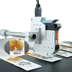 T110E Kleiner automatischer Tintenstrahldrucker Produktionslinie Druck Datum Kennzeichnung intelligente Chargekoffer codierungsmaschinen