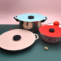 Offre Spéciale anti-débordement joint en silicone couvercles et alimentaire couvre universel pot couvercles