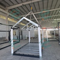 Maisons conteneurs modulaires à structure détachable, bâtiments préfabriqués sur le marché européen