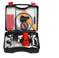Kit d'outils professionnels de démontage de pare-brise automobile en acier inoxydable alimenté par batterie