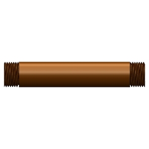 Prolunga filettata in PP da 1 pollice x 20 cm per collegamento tubi - Product Image 1