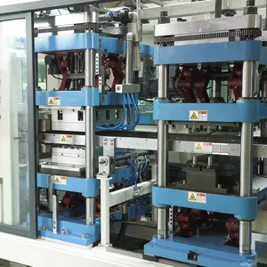 Fully Automatic Heating Forming Punching Cutting Stacking As 1 Plastic Tray Thermoforming Machinery Price