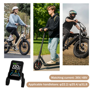 Yolin YL-81F Pantalla LCD para bicicleta eléctrica 36V-52V, alta calidad e impermeable, controlador de conducción inteligente, a - Product Image 3