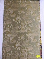 Polyester 221gsm/tissu de brocart Jacquard teint par fil à double face métallique pour l'habillement