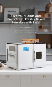 Máquina para Hacer Panqueques Automática para el Hogar, Multifuncional, Inteligente, Saludable y Antiadherente - Product Image 3
