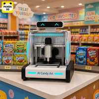 Machine compacte de peinture au sucre par IA, système de dessin haute précision, utilisation facile pour les magasins de détail, supermarchés, cafés et usage domestique