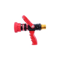 Pistolet à eau portable pour la lutte contre les incendies, buse réglable sans recul avec jet droit, pulvérisation de brouillard et poignée pistolet pour le sauvetage incendie