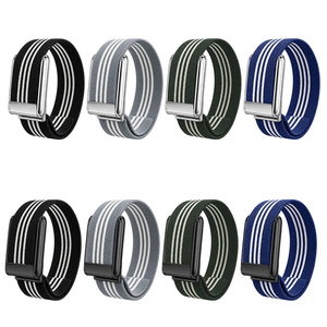 Bracelet de montre en nylon tressé à trois lignes personnalisé, respirant, bracelet de remplacement sportif pour bracelet intelligent Whoop 5.0 - Product Image 1