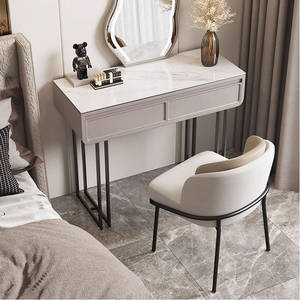 Chaises de <span class=keywords><strong>Salle</strong></span> à <span class=keywords><strong>Manger</strong></span> Modernes en <span class=keywords><strong>Tissu</strong></span> de Luxe avec Pieds en Métal pour la Maison et le Salon - Product Image 4