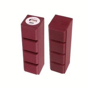 Batterie externe personnalisée DY-001 en forme de chocolat avec logo, chargeur 2600 mAh, style <span class=keywords><strong>alimentaire</strong></span>, micro USB, <span class=keywords><strong>charge</strong></span> rapide pour la maison - Product Image 4
