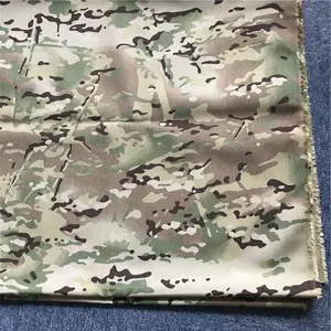 K2/PU6RO PC004-W Nilon 1000D Nilon IRR NIR Multicam Kain Cetak Kamuflase Kain Cordura Taktis