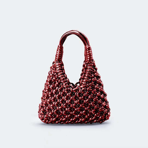 Borse a Mano di Design Intrecciate a Mano con Lavorazione Traforata Borsa Tote da Donna - Product Image 1