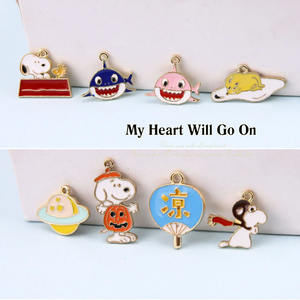 <span class=keywords><strong>น่า</strong></span><span class=keywords><strong>รัก</strong></span>นาย Potato ลูกสุนัขฉลามอัลลอยเคลือบห้อยเสน่ห์สำหรับ<span class=keywords><strong>ผู้หญิง</strong></span>เครื่องประดับทำต่างหูสร้อยคอจี้ DIY ค้นหา - Product Image 5