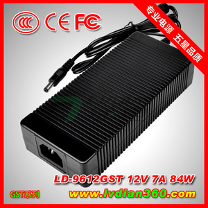 อะแดปเตอร์แปลงไฟสีเขียว LVDIAN 12V 8A 96W สำหรับเดสก์ท็อป อุตสาหกรรม ระบายความร้อนด้วยอากาศ จ่ายไฟแบบเอาต์พุตเดี่ยว - Product Image 3