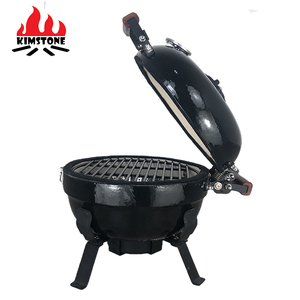 Ahumador de Cerámica para Barbacoa Kimstone 2025 <span class=keywords><strong>con</strong></span> Acabado Brillante, Forma Especial, 12 Pulgadas, Color Carbón, para Exteriores - Product Image 5