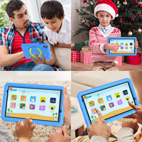 Tablette PC Android 14 B8K-L8 en gros, tablette Wi-Fi 4 Go + 64 Go incassable, nouvelle tablette d'apprentissage pour enfants