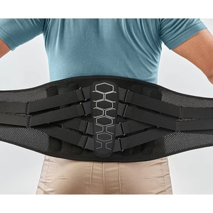 Faja Deportiva Transpirable para Soporte Lumbar, con Doble Presión y Cinturón de Acero para Hombre - Product Image 5