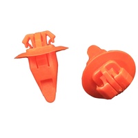Clips de fixation pour voiture en POM de haute qualité, composants automobiles en plastique de qualité supérieure, KADIHUI YC21 Orange 100 pièces/sac